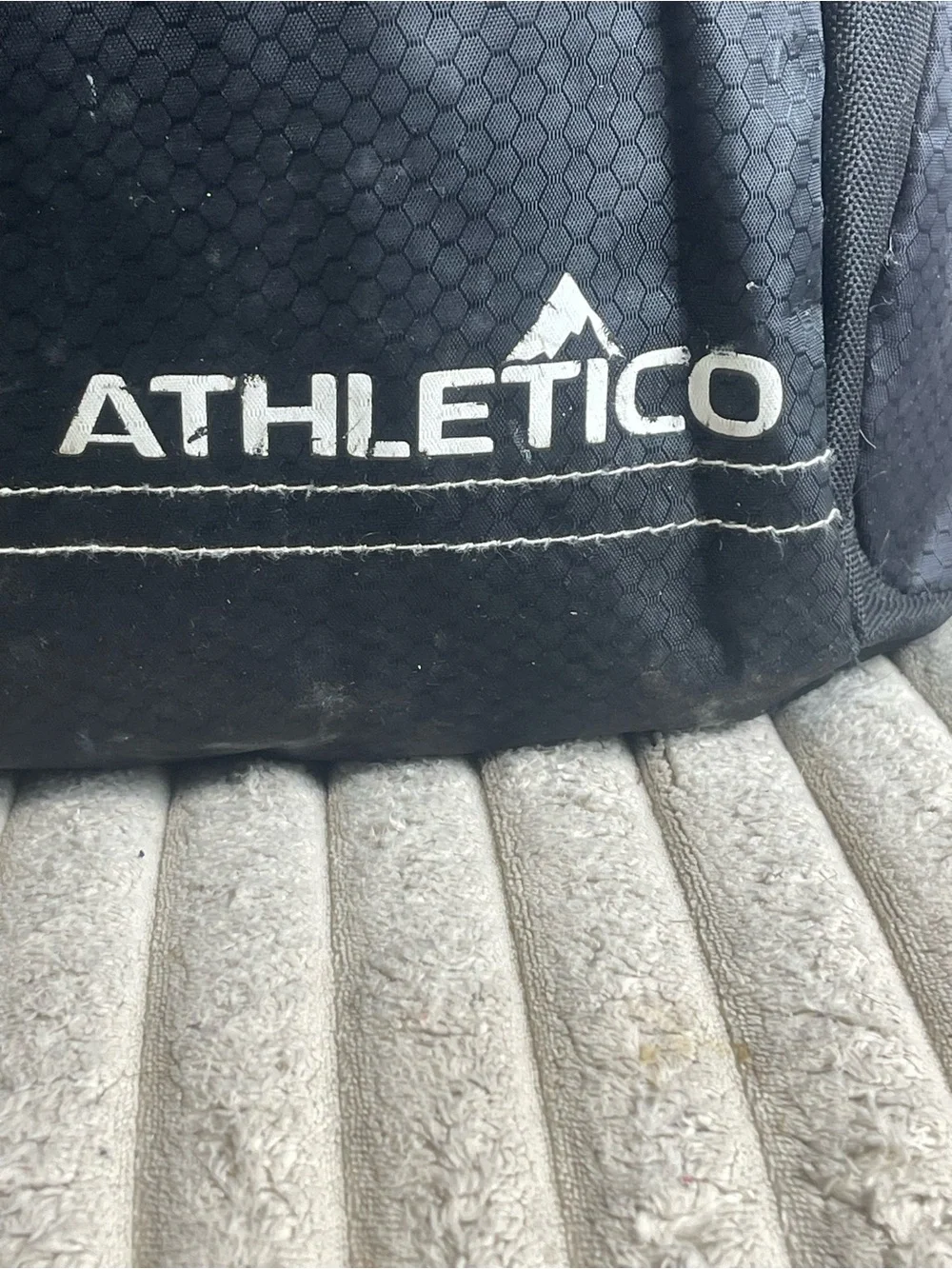 Athleta Black Men’s Backpack with Front Bungee Cord